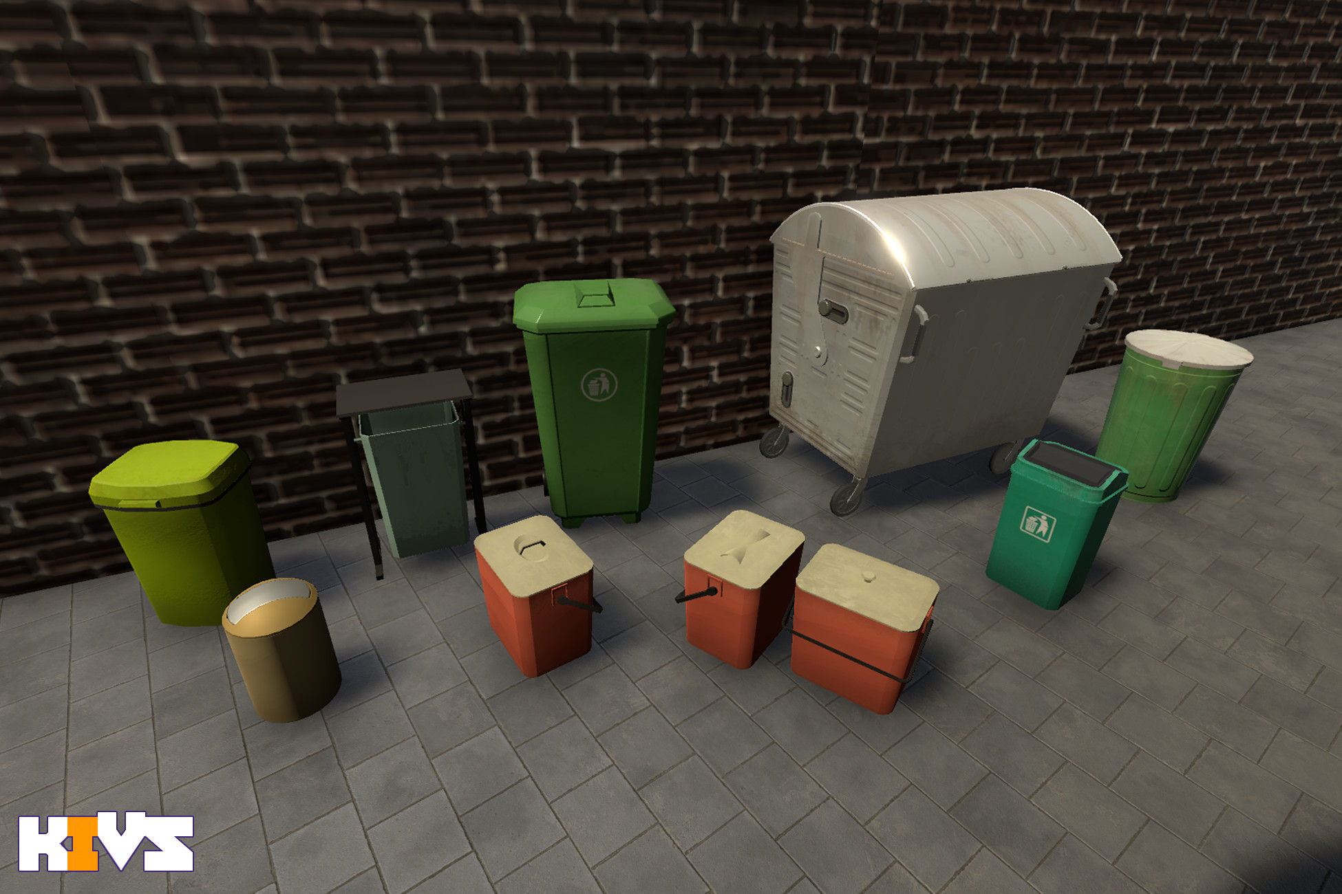 Garbage Collection Unity Garbage theme | 3D Props | Unity Asset Store