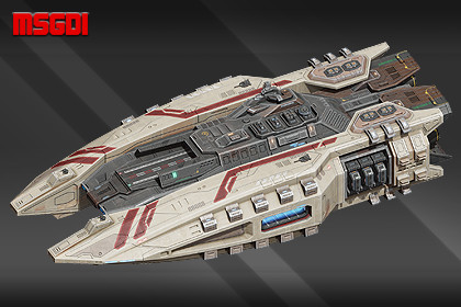 Spaceship Helicon Valen Carrier