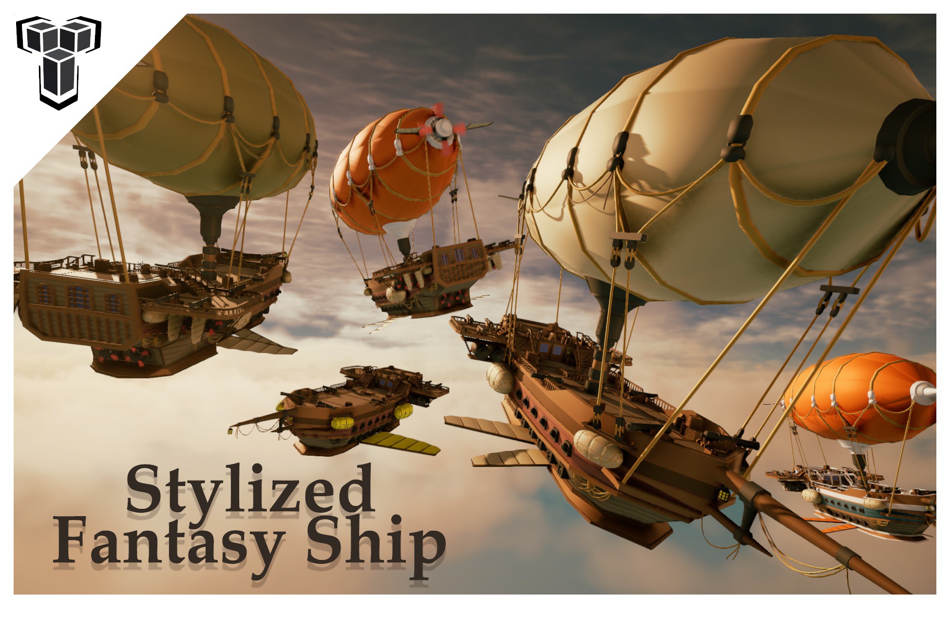 Stylized Fantasy Ship - By Yorakeys | 3D Vehicles | Unity Asset Store