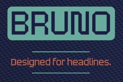 Bruno Display Font