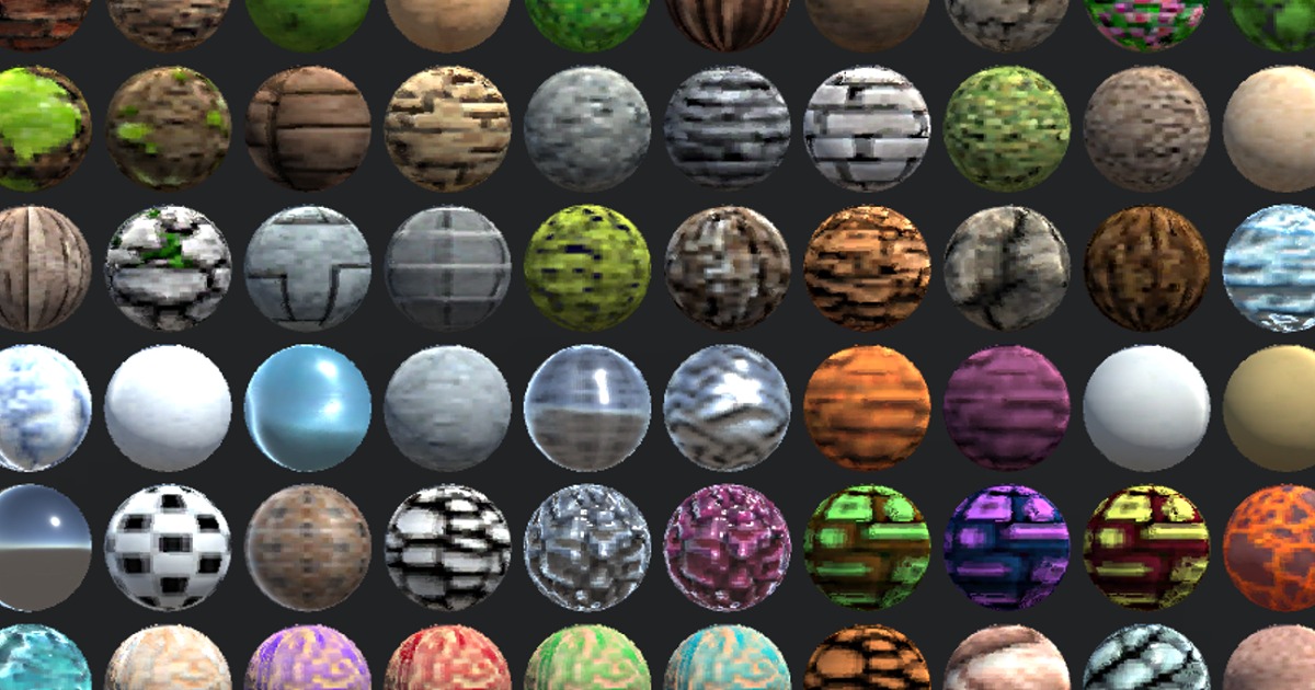 Pixel Materials | 2D Textures & Materials | Unity Asset Store