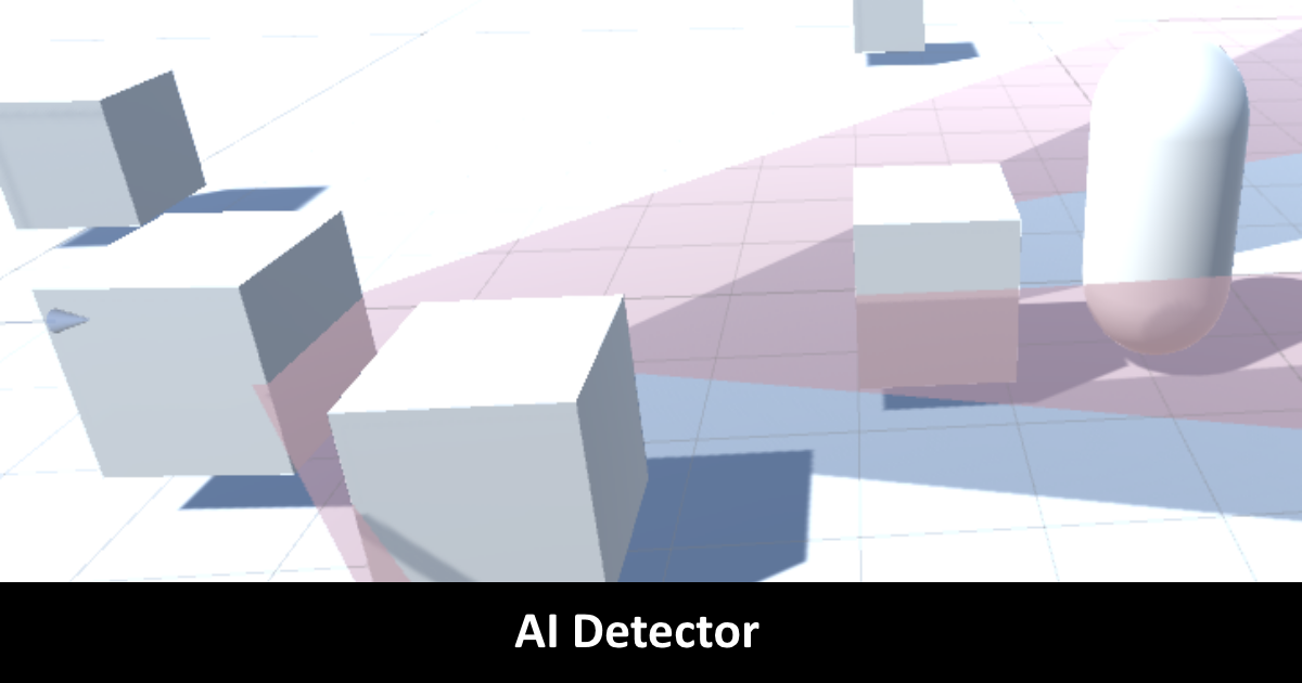AI Detector | 행동 AI | Unity Asset Store