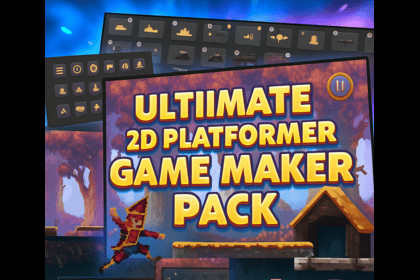 2D Platformer Game Making Pack