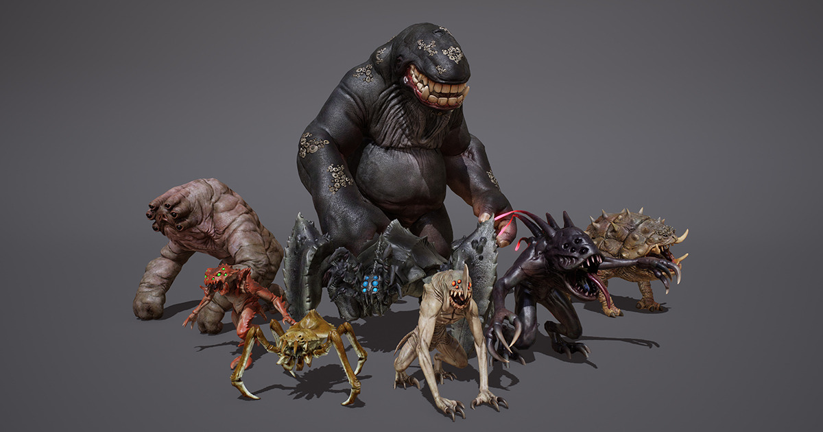 SCI FI CREATURES PACK VOL 2 | 3D Creatures | Unity Asset Store