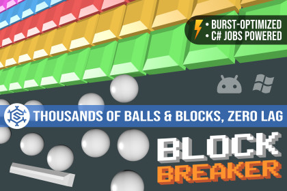 Block Breaker - Burst Powered Retro Arcade