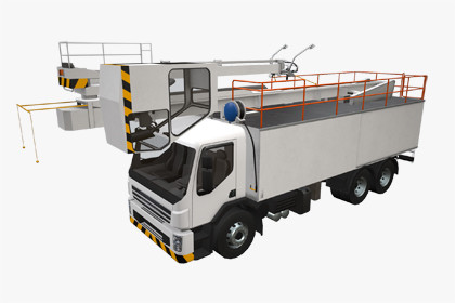Aircraft Deicer Truck (344)