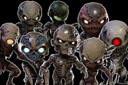 Chibi Necro Pack One