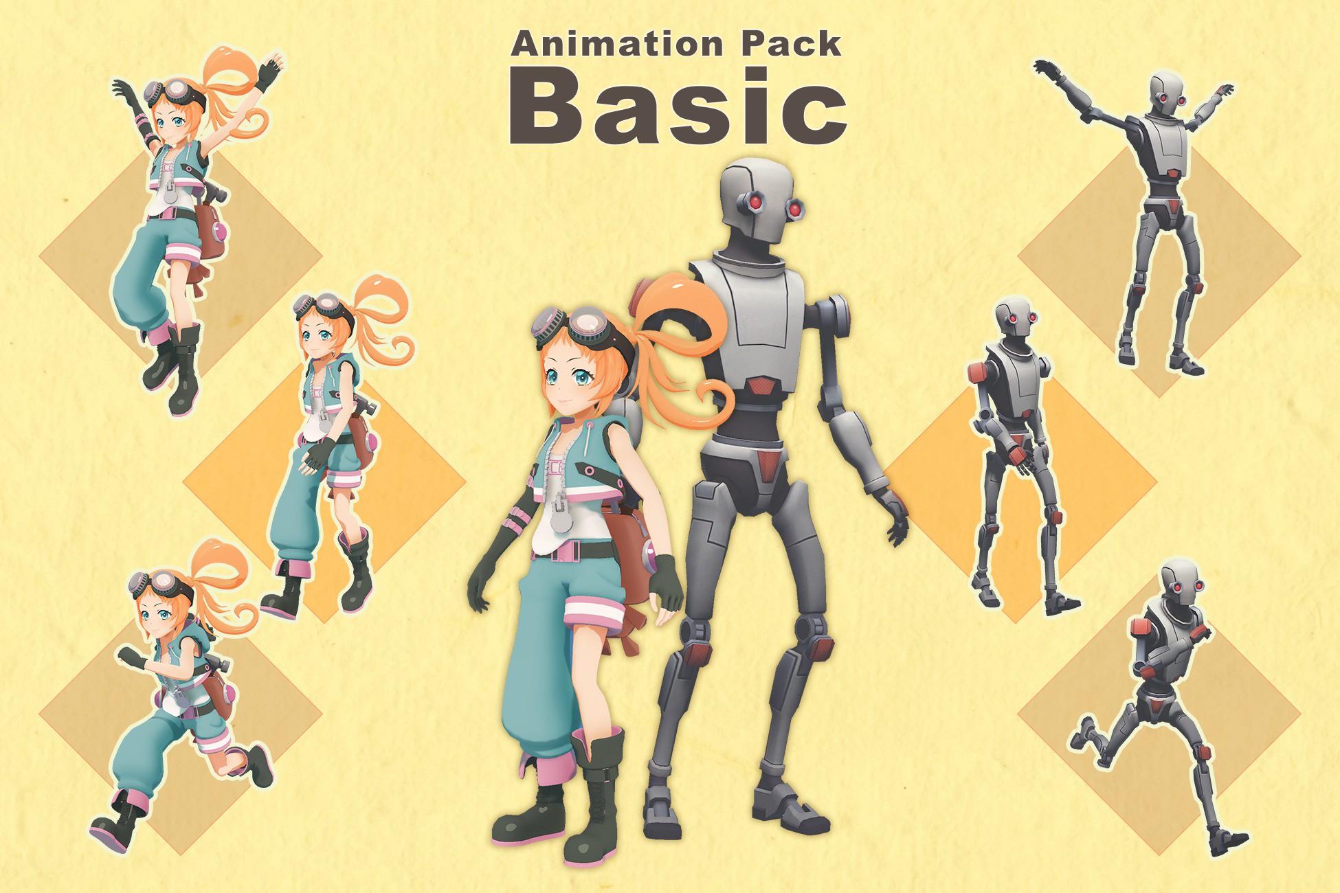 Animation Pack - Basic | 3D Animations | Unity Asset Store