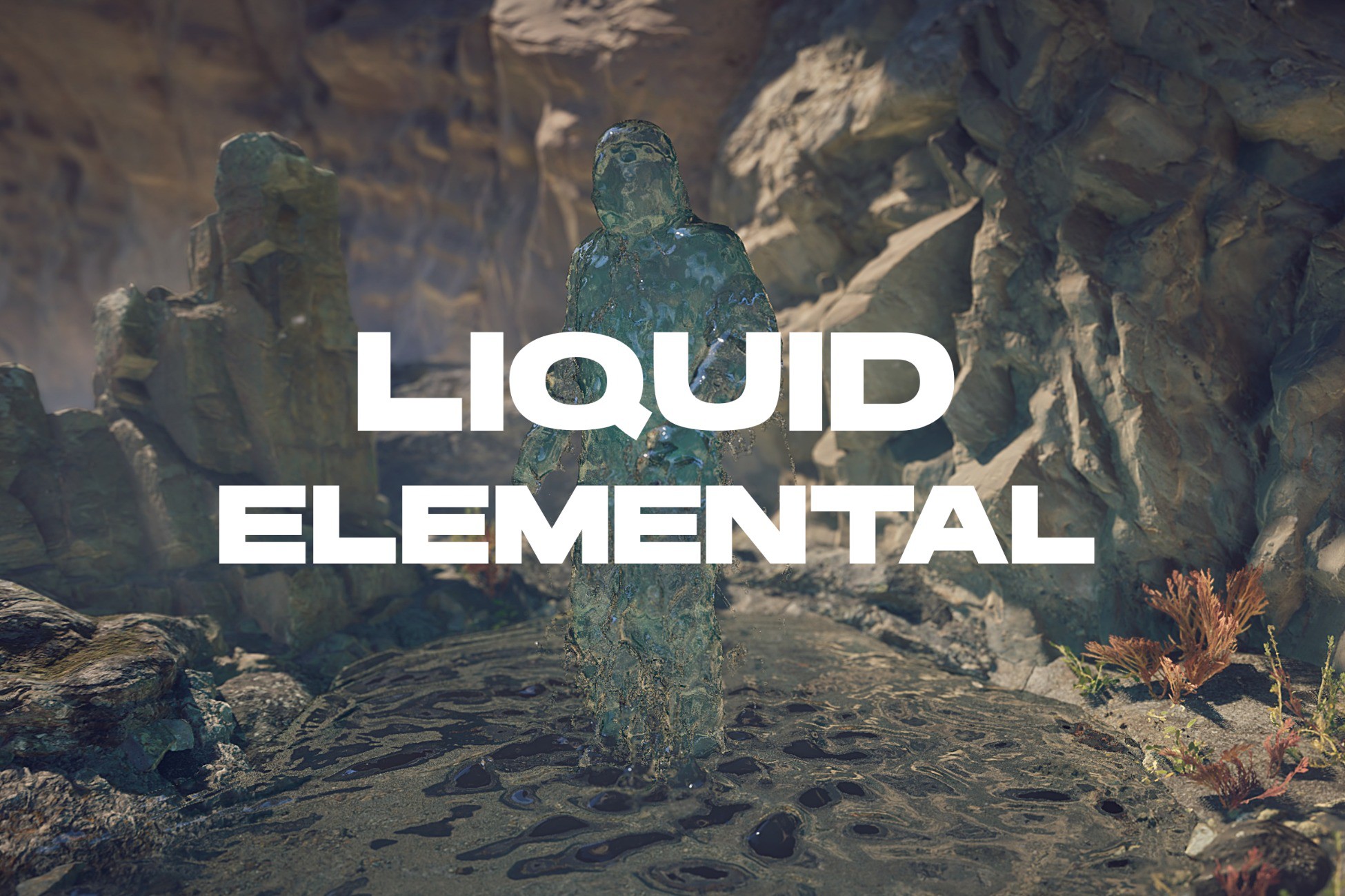 Liquid Elemental [Asset for Zibra Liquid] 3D Characters Unity
