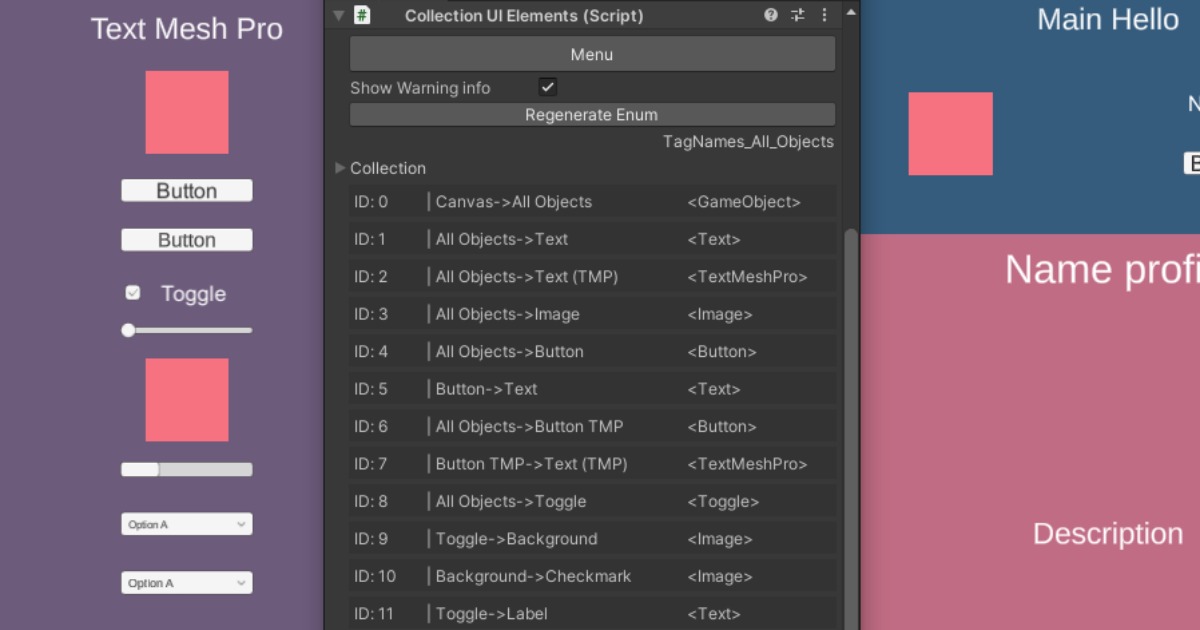 Collect of UI elements | Utilities Tools | Unity Asset Store