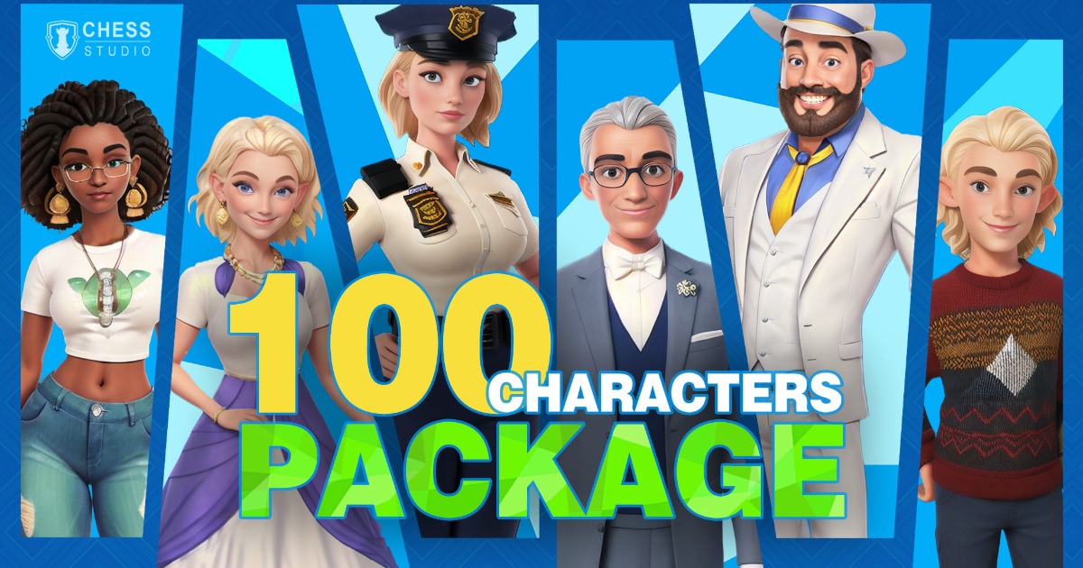 City Characters Package | 2D Characters | Unity Asset Store