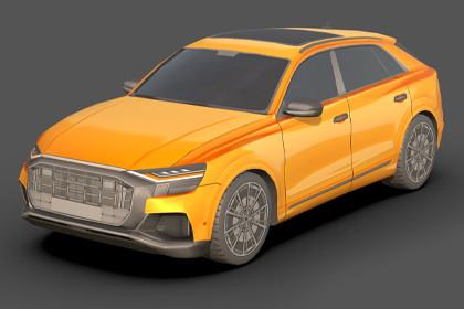 City Low Poly Car 2