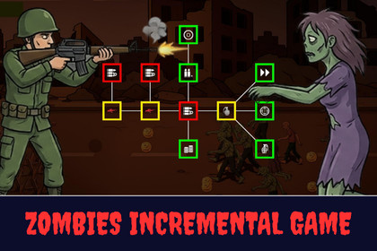 Zombie Incremental/Upgrade Game Template