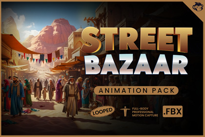 Street Bazaar Animation Pack