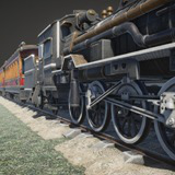 Steampunk Locomotive