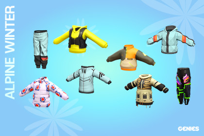 Alpine Winter Set - Genies Avatar Clothing Pack