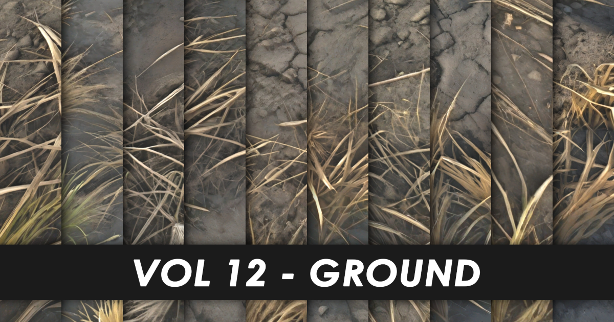Realistic Textures - Vol 12 - Ground | 2D Textures & Materials | Unity ...