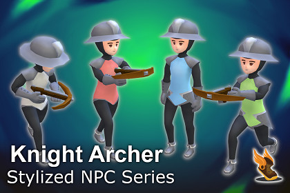 Stylized NPC - Knight Archer