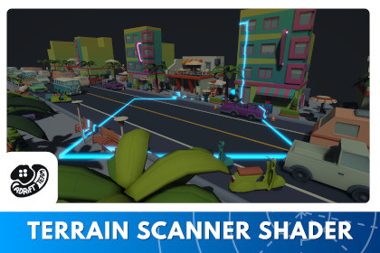 Terrain Scanner Shader