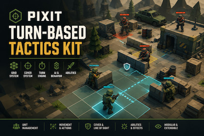 Pixit Turn-Based Tactics Kit