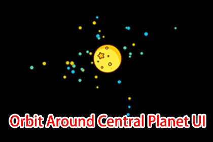 Orbit Around Central Planet UI By maything