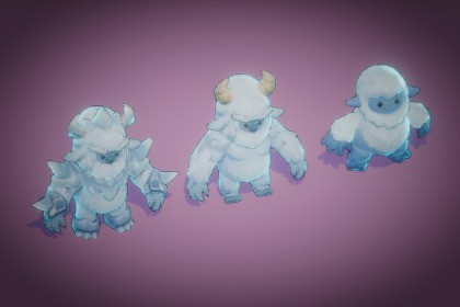 Fantasy Monster Evolution Pack 40-41–42 – Game Ready Creatures | PixeliusVita