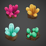 Stylized Crystals 2