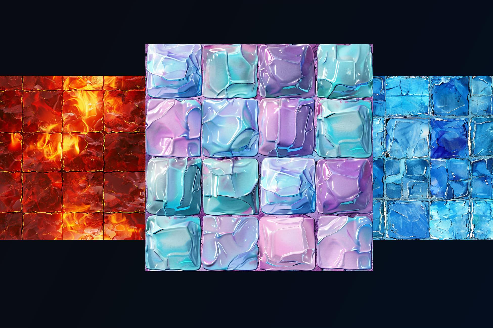 NHC - Natural Block Textures | 2D Textures & Materials | Unity Asset Store