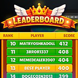 Casual Faked Leaderboard with Bots Activity