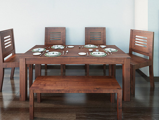 Dining Table 02 VR AR Game Ready