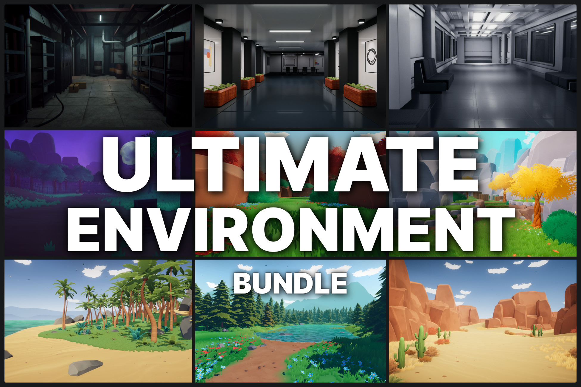 Ultimate Environment Bundle - Complete Collection | 3D Landscapes ...
