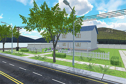Modular Suburban Neighborhood Pack – Mobile Optimized Residential Environment