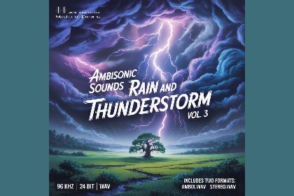 Ambisonic Sounds - Rain and Thunderstorm Vol.3
