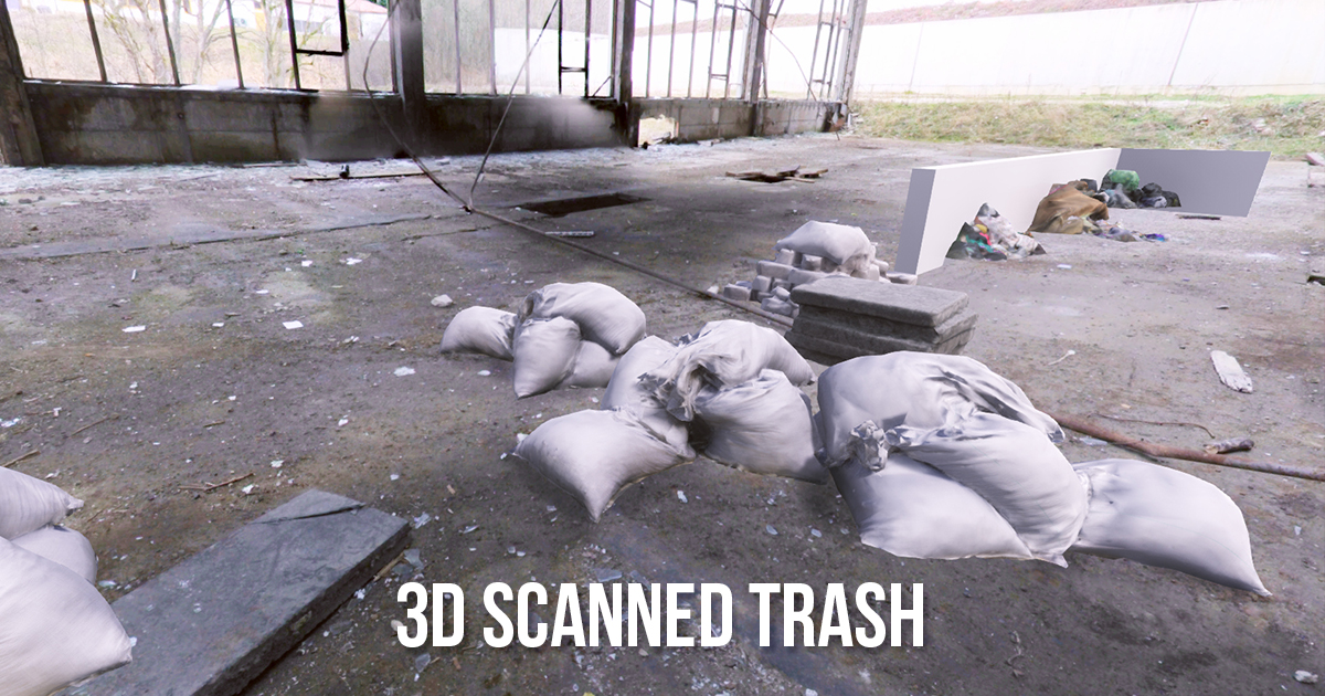 Scanned trash | 3D Industrial | Unity Asset Store