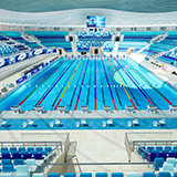 Olympic Aquatic Center Swimming Pool Modular Environment 3D