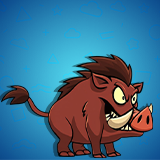 Boarok 2D Animated Character