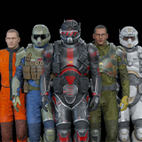 Sci-fi Modular Military