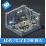 Low Poly Medieval Dungeon