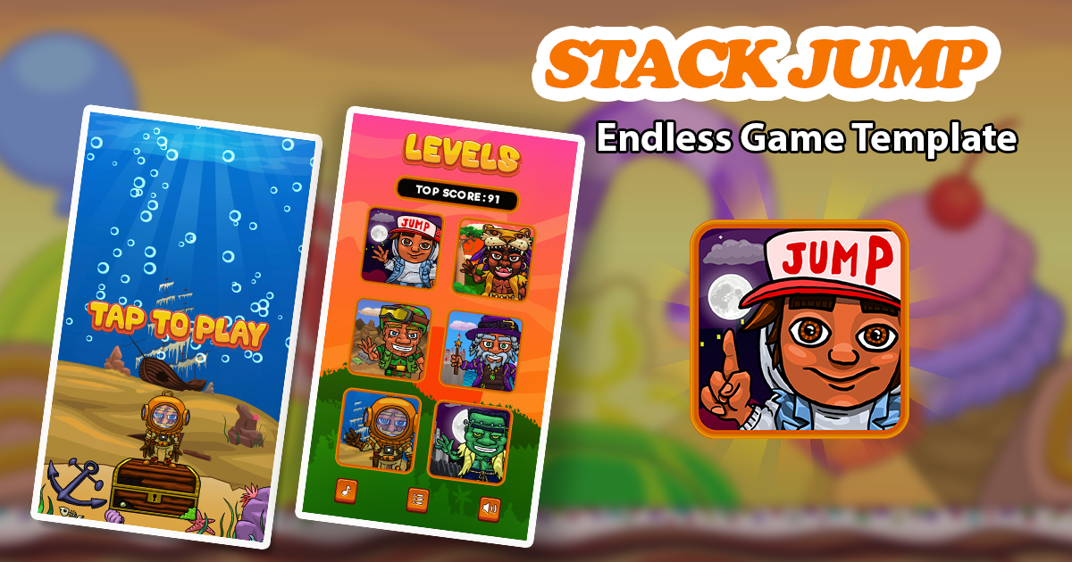 Stack Jump - Complete Game Template | Packs | Unity Asset Store