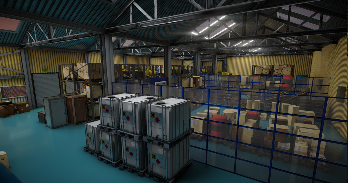 Warehouse Building Set Warehouse Construction Set | 3D Urban | Unity Asset Store