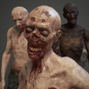 Shirtless Zombies Pack