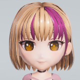 Anime Chibi Female Dancer - Combo 4 (3 outfits)