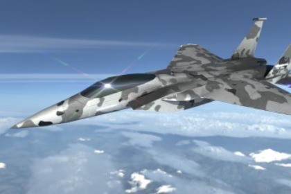 Fighter Jet Low Poly