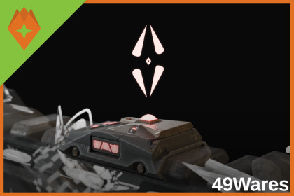 Sci-Fi Weapons - Neon SciFi Weapon Attachements with 5 Skins per Weapon