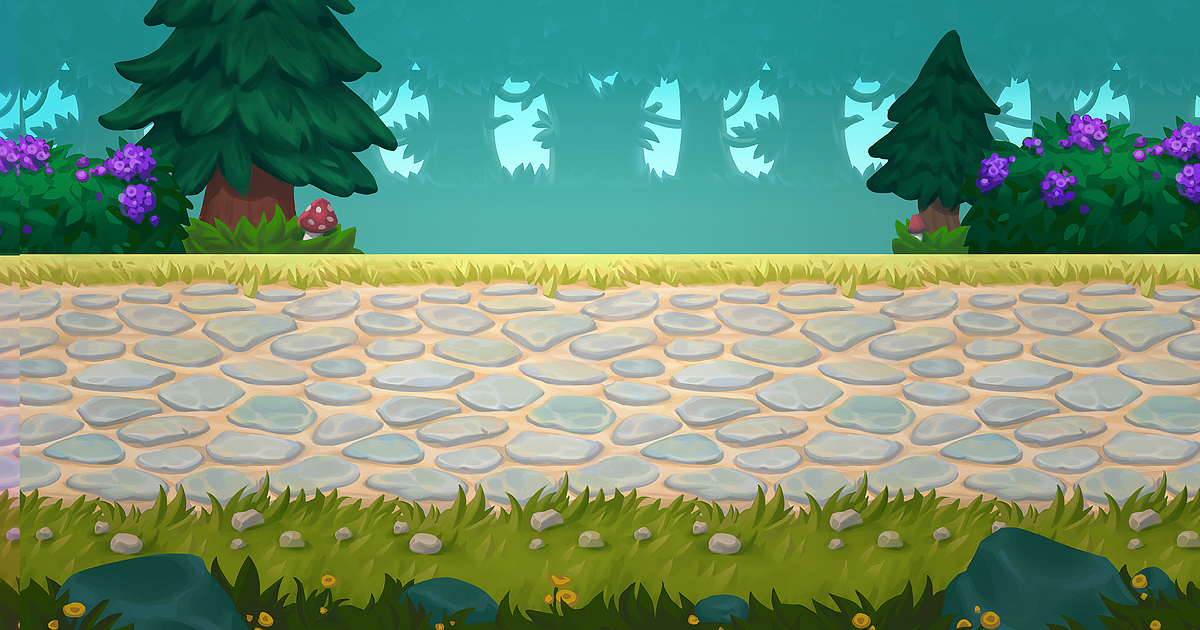 Unity Sliceable Background 2D Tileable Background - Forest | 2D 주변환경 | Unity Asset Store