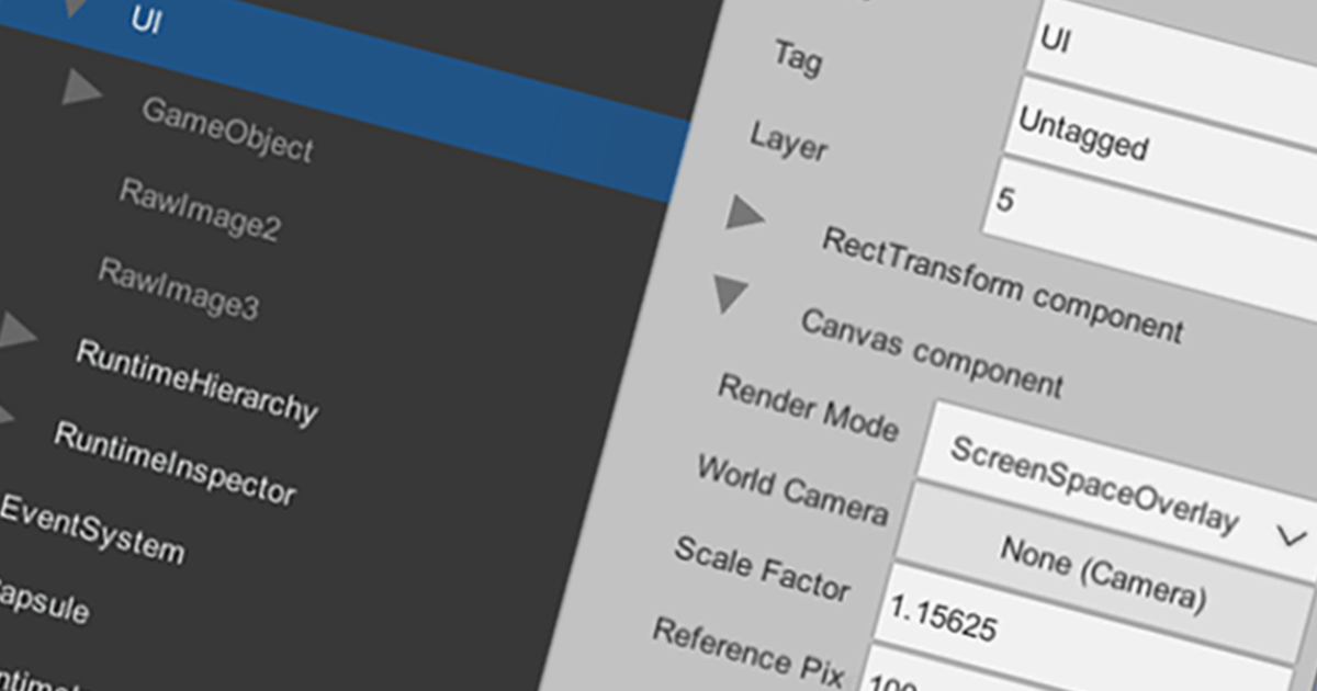 Runtime Inspector & Hierarchy | GUI Tools | Unity Asset Store