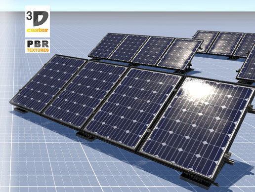 Solar Panels Roof | 3D Exterior | Unity Asset Store