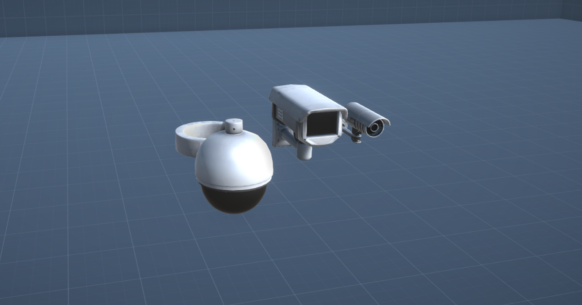 CCTV Cameras 3-Pack | 3D Electronics | Unity Asset Store