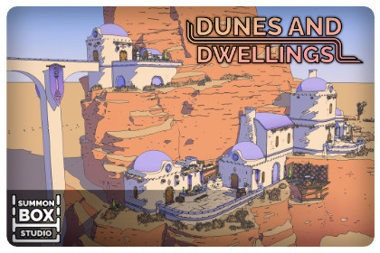 Hardline Pack: Dunes and Dwellings - Desert Themed Asset Pack