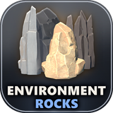 Stylized Environment Rocks - AAA quality